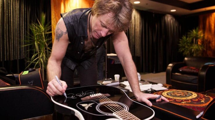 Jon Bon Jovi's guitar skills